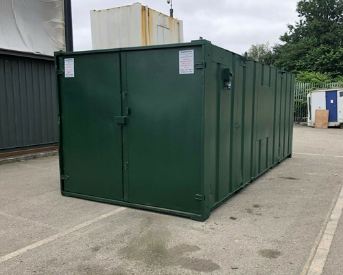 anti vandal high security shipping container for sale
