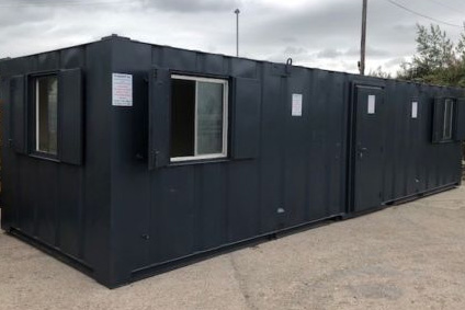 refurbisher toilet block container