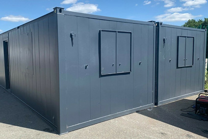 anti vandal double open portable office