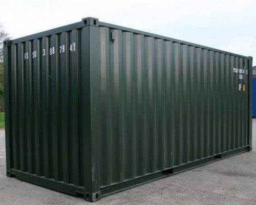 1 tripper shipping container for sale - green