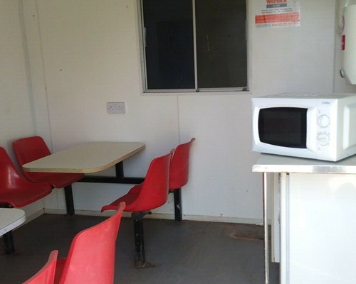 inside view of canteen area in the welfare unit